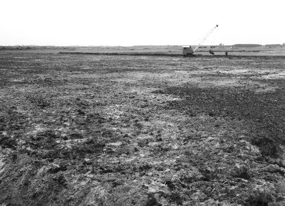 Ontginning, grondbewerking, egaliseren, bezanden, draglines, kavelsloten, 'het g, Bestanddeelnr 159-0481