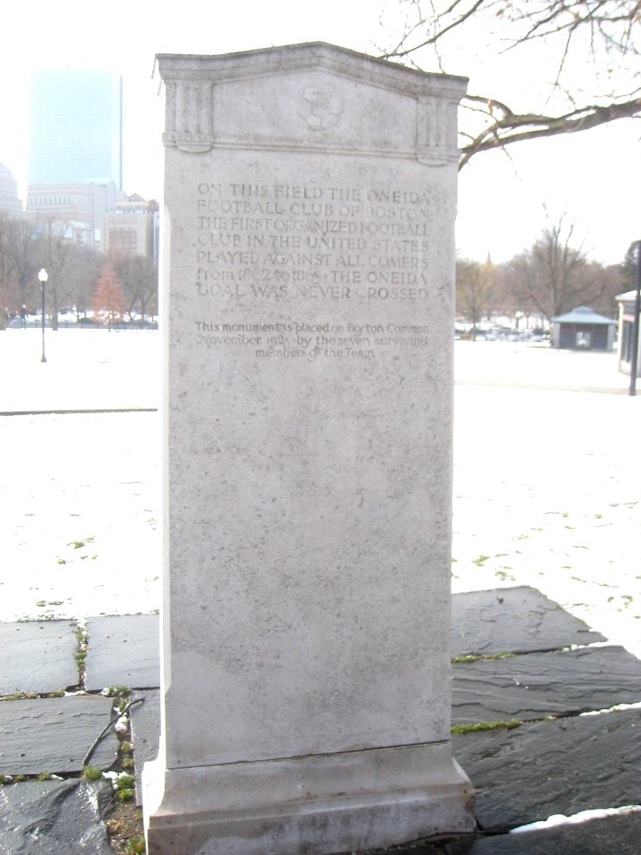 Oneida Football Plaque, Boston Common - IMG 8298