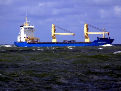 Onego Trader approaching Port of Rotterdam 29-Jul-2007