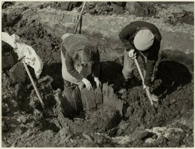 Ontdekking van een Tonput, nabij Stompetorenkerkje te Spaarnwoude. Archeologisch onderzoek ingesteld op het land van Jaap Vink. NL-HlmNHA 54004250