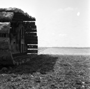 Ontginning, grondbewerking, egaliseren, bezanden, ruilverkavelingen, bezandingsm, Bestanddeelnr 159-0335