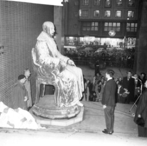 Onthulling Beeld van Van Hogendorp te Rotterdam, Bestanddeelnr 913-1946