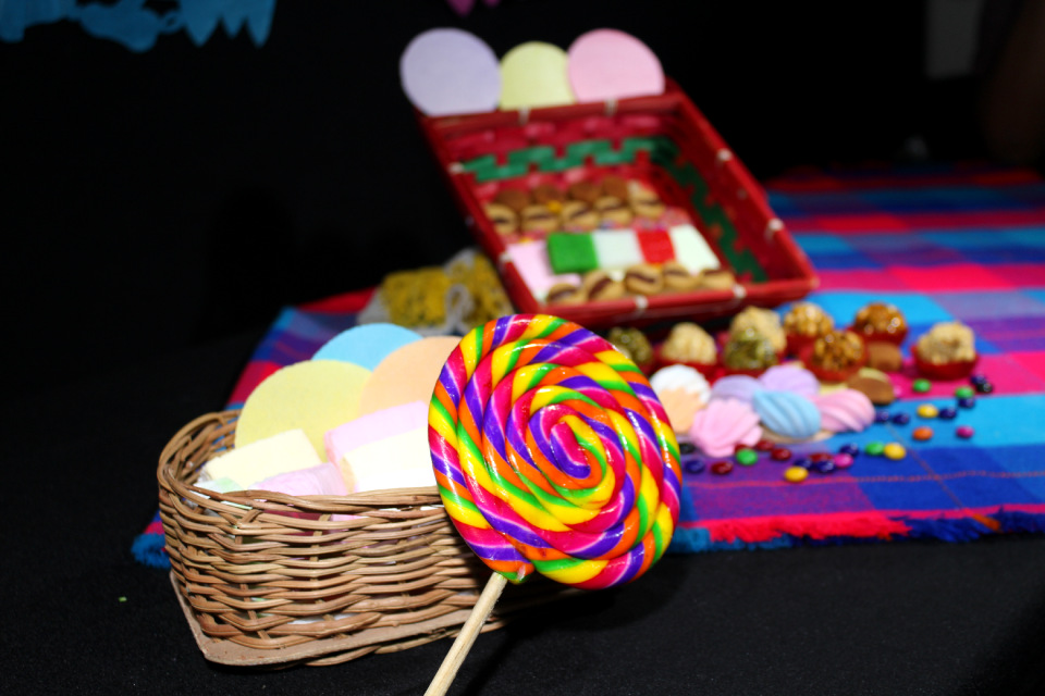 Colourful confectionery sweets photo