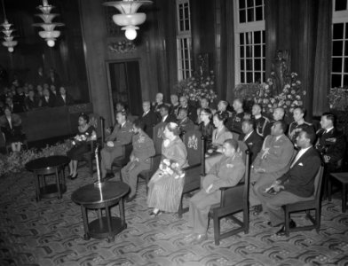 Ontvangst in de Ridderzaal, Bestanddeelnr 906-8221