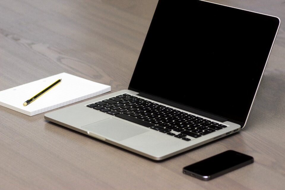 Laptop macbook pro notebook