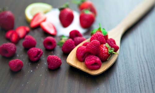 Vitamins dietetic berries photo