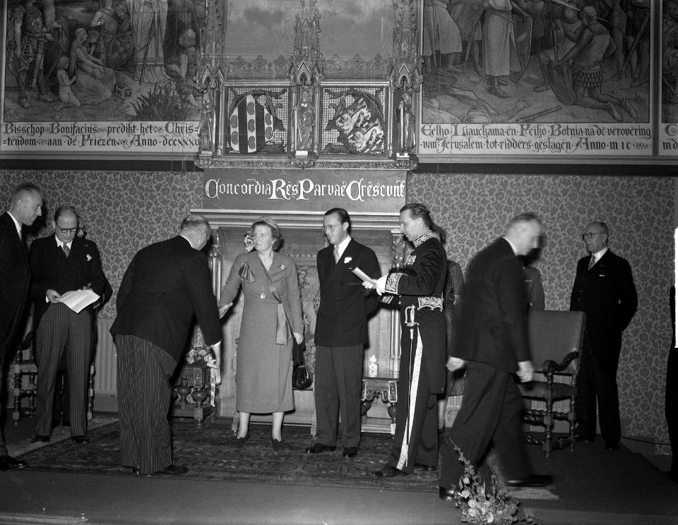 Ontvangst in Leeuwarden, Bestanddeelnr 904-2104
