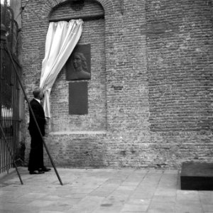 Onthulling gedenksteen van Peter de Groote, Bestanddeelnr 902-3817