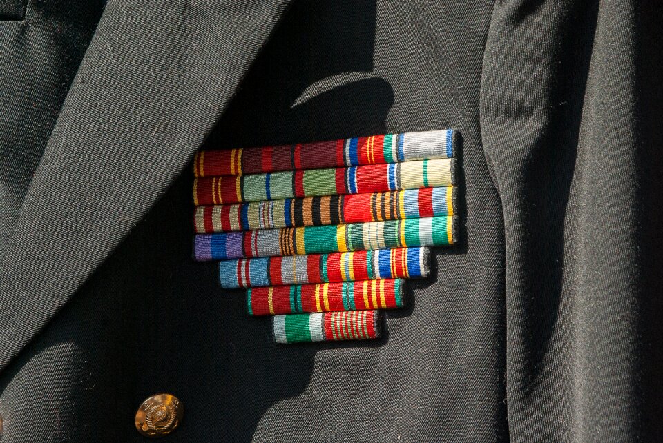 Decorations medals marin