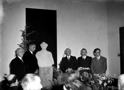 Onthulling van het monument voor Ir. Damme, Bestanddeelnr 902-4212