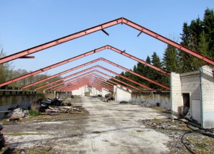 Ontmantelde proefstal Spelderholt (1)