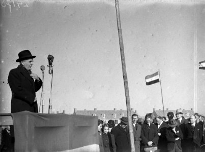Onthulling van het monument, Bestanddeelnr 902-4178