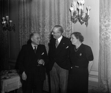 Ontvangst bij de Engelse Ambassadeur, Bestanddeelnr 901-4449