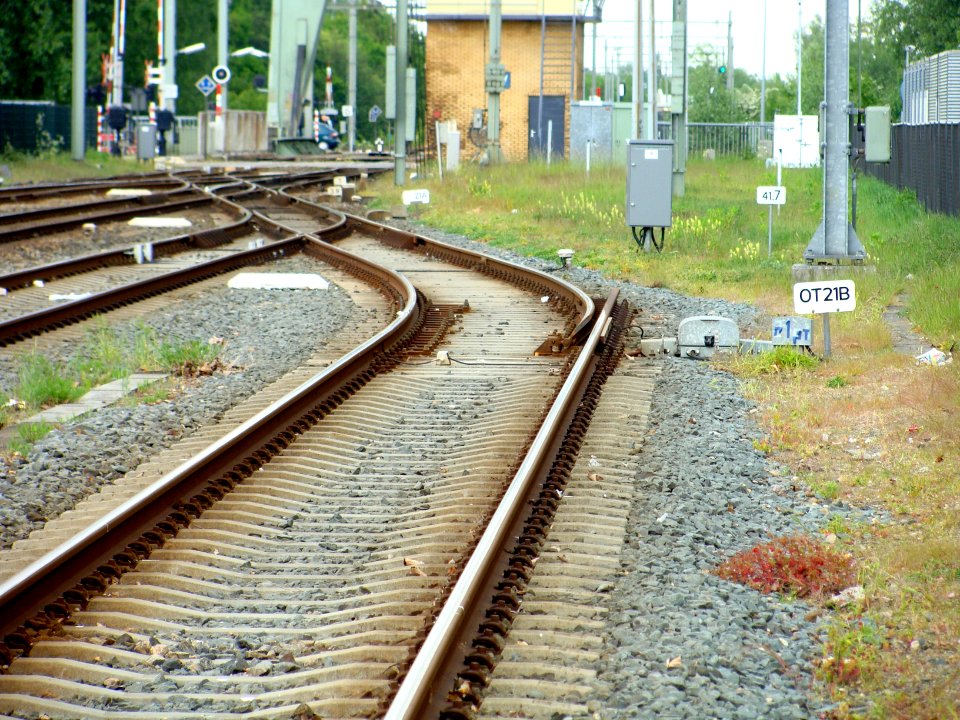 Ontspoorwissel Alkmaar Spoor 5 Oostzijde 20100529