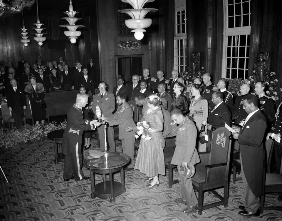 Ontvangst in de Ridderzaal, Bestanddeelnr 906-8220
