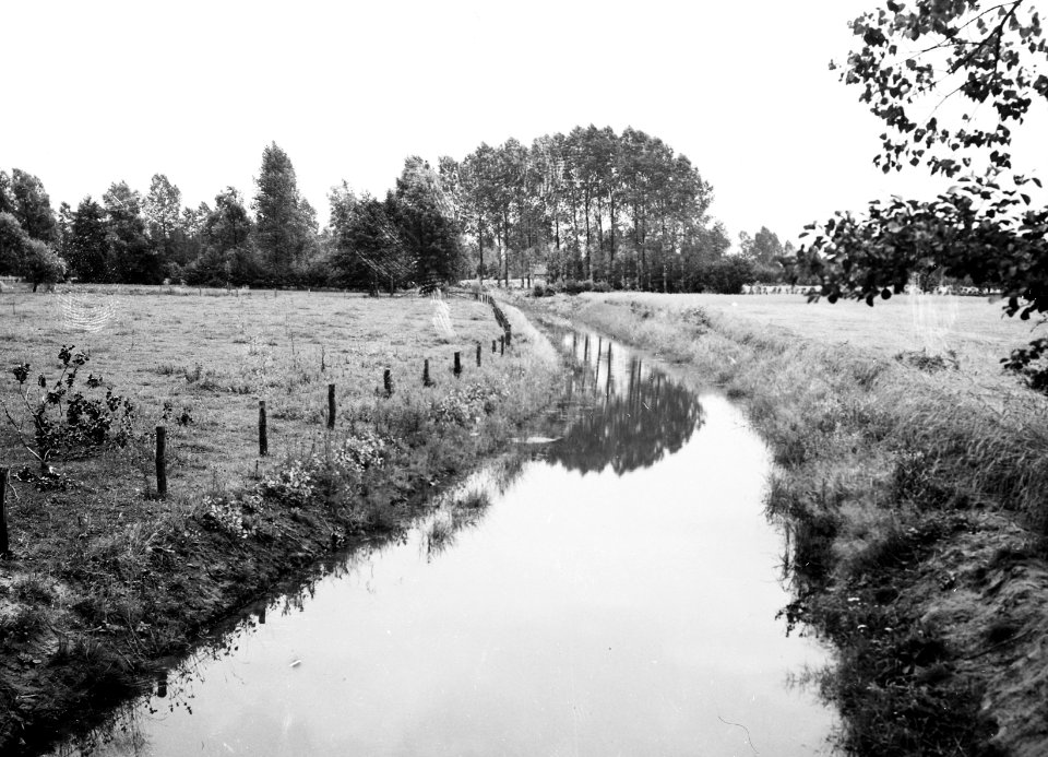 Ontwatering, normalisatie, grote beek, wittebrinkbrug, Bestanddeelnr 194-0861