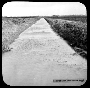 Ontwatering, normalisatie beken, dikke wijk, Bestanddeelnr 194-0276