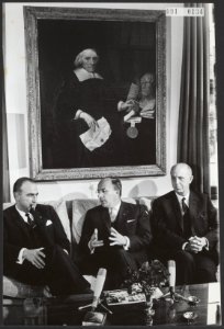 Ontvangsten, minister-presidenten, ministers, Boeyants P van Den, Cals, Jo, Har, Bestanddeelnr 091-0134