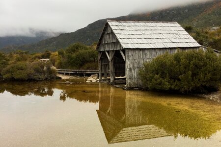 Cradle mountain wilderness tasmania photo