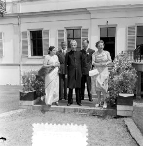 Ontvangst Vice Premier Sir Radhan Prishaman van India op Soestdijk, Bestanddeelnr 905-8221