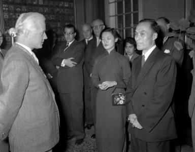 Ontvangst Chinese Handelsdelegatie Stadhuis Amsterdam, Bestanddeelnr 907-9111
