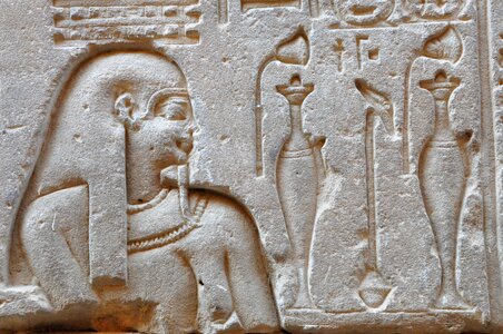 Pharaoh egyptian temple travel photo