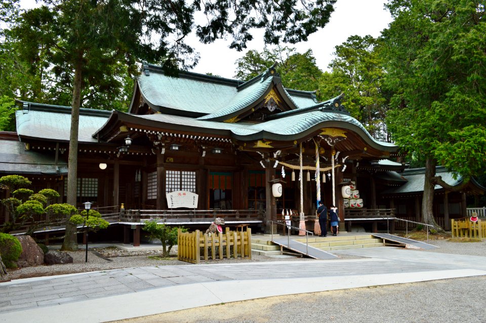 Oasahiko-jinja, haiden-3