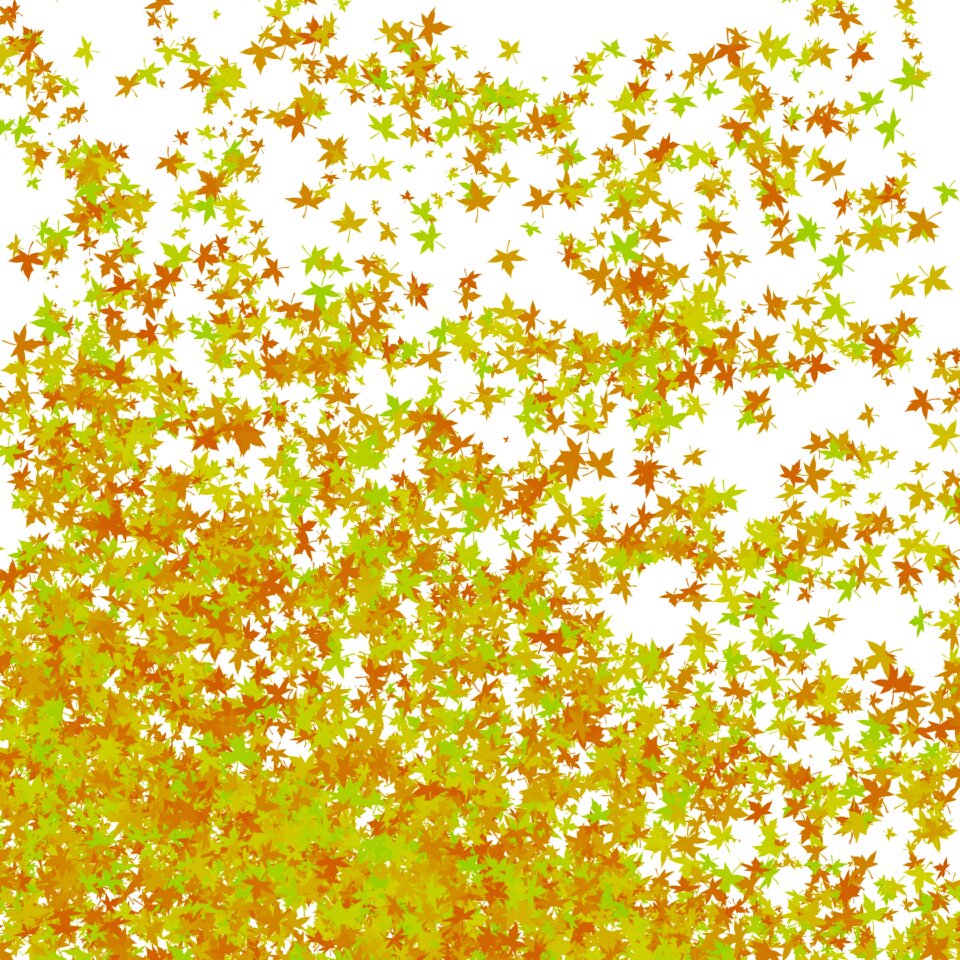 Autumn dried leaves texture