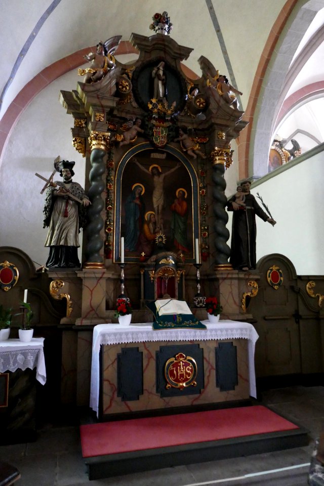 Obermarsberg - Stiftskirche - Seitenaltar - 2