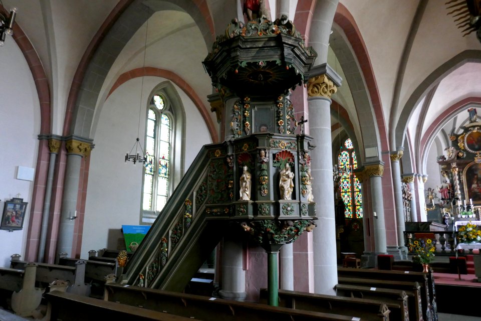 Obermarsberg - Stiftskirche - Kanzel