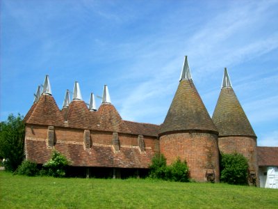 Oast houses, Sissinghurst Castle