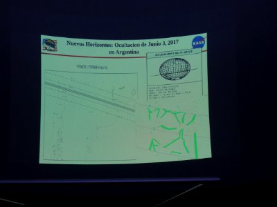 Observaciones de MU69 en Argentina para New Horizons