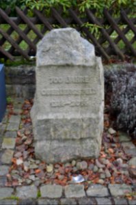 Oberlengsfeld, Gedenkstein 700 Jahre