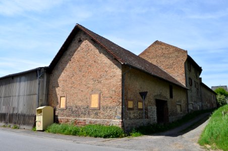 Ober-Erlenbach, Staatsdomäne Oberhof, Rückseite