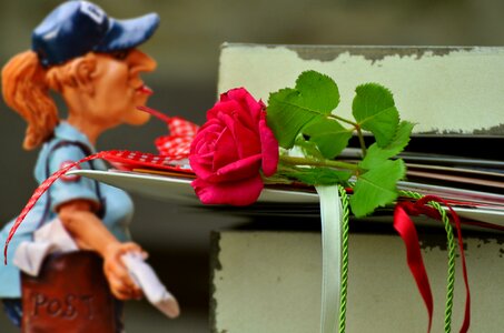 Mailwoman post envelope