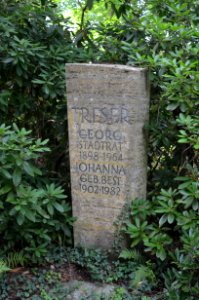 Oberrad, Waldfriedhof, Grab 1 K 6 Treser