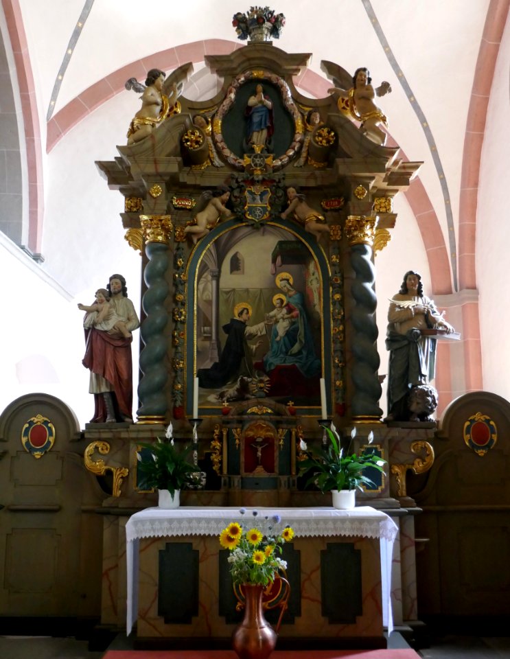 Obermarsberg - Stiftskirche - Seitenaltar