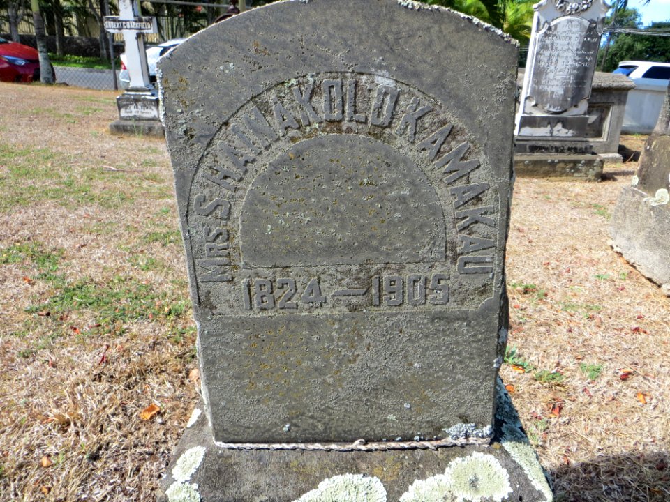 OahuCemetery-KamakauHainakolo1824-1905