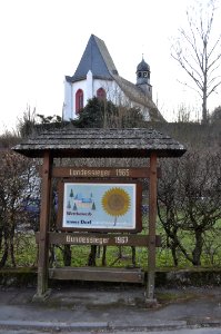 Oberauroff, Kirche von unten