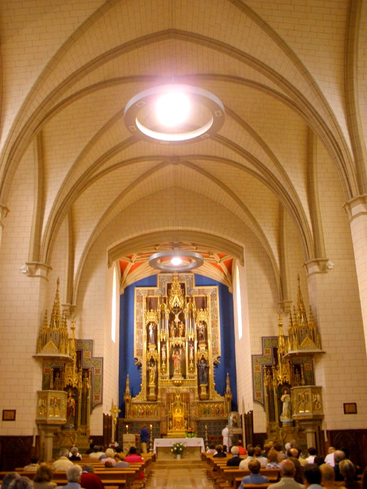 Obanos - Iglesia de San Juan Bautista, interior 18