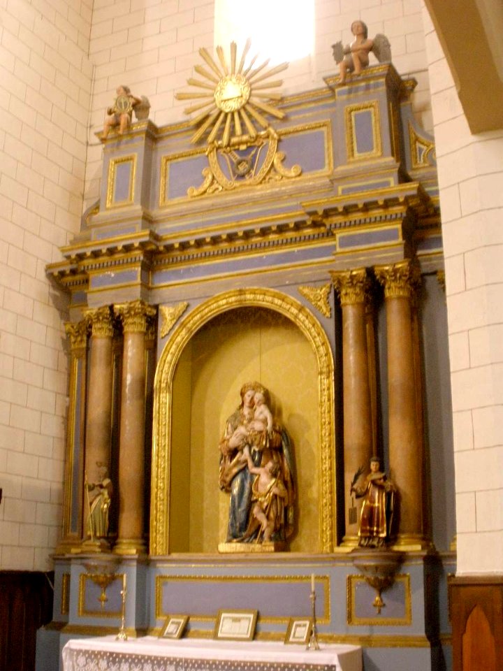 Obanos - Iglesia de San Juan Bautista, interior 15