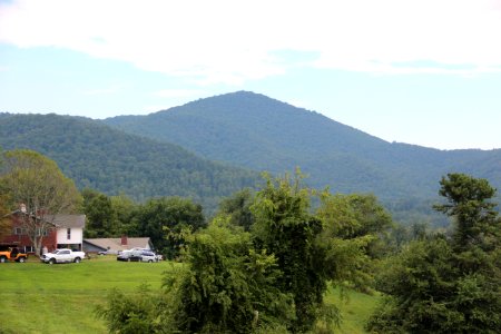 Oakey Mountain viewed from Dillard, GA 318pm August 21 2017