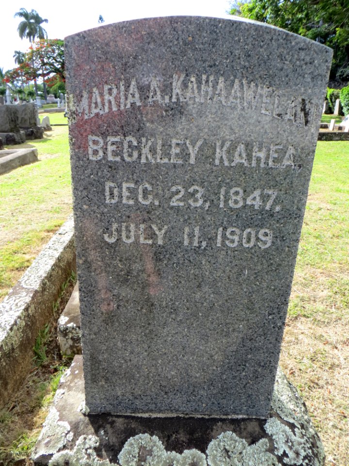 OahuCemetery-BeckleyMariaAKKahea