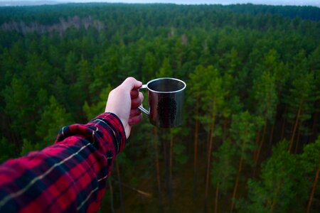Hiker macro mug