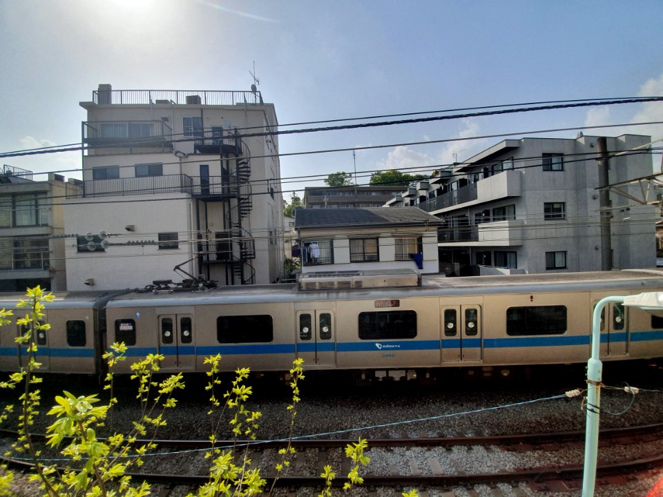 Odakyu train near Yoyogi