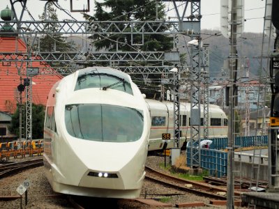 Odakyu Series50000 Limited Express Hakone in Hadano