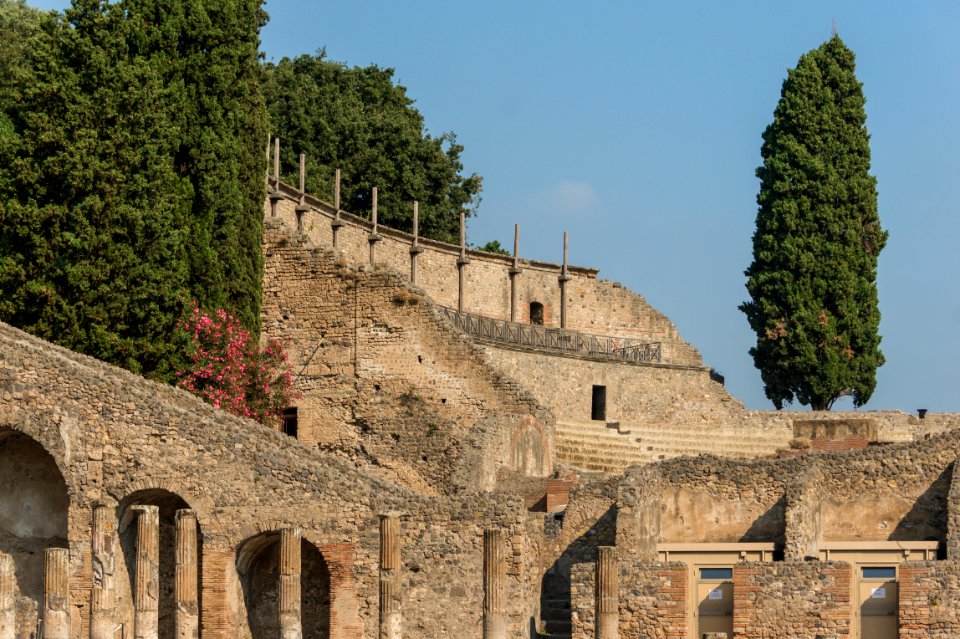 Odeion Pompeii from Quadriportico