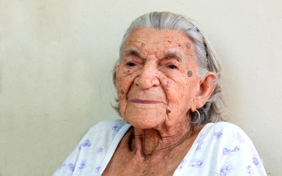 Od woman of Margarita Island