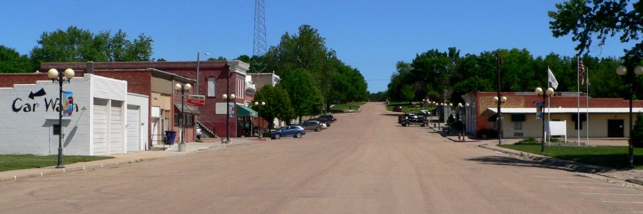 Odell, Nebraska Main from Railway 1