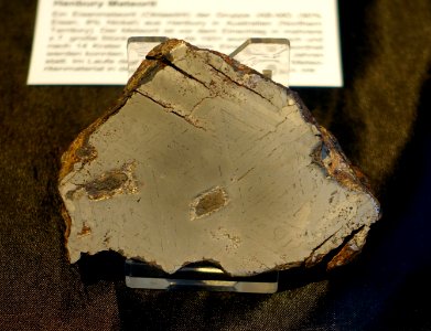 Odessa meteorite - Naturhistorisches Museum Nürnberg - Nuremberg, Germany - DSC04171